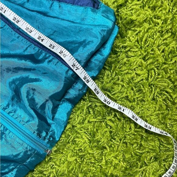 VINTAGE JACKET WINDBREAKER 80'S SHINY - Picture 5 of 5